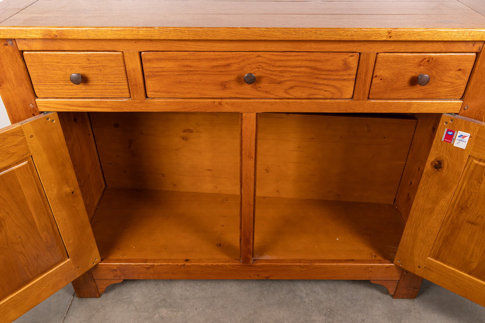 Primitive Style Buffet Cabinet - 6