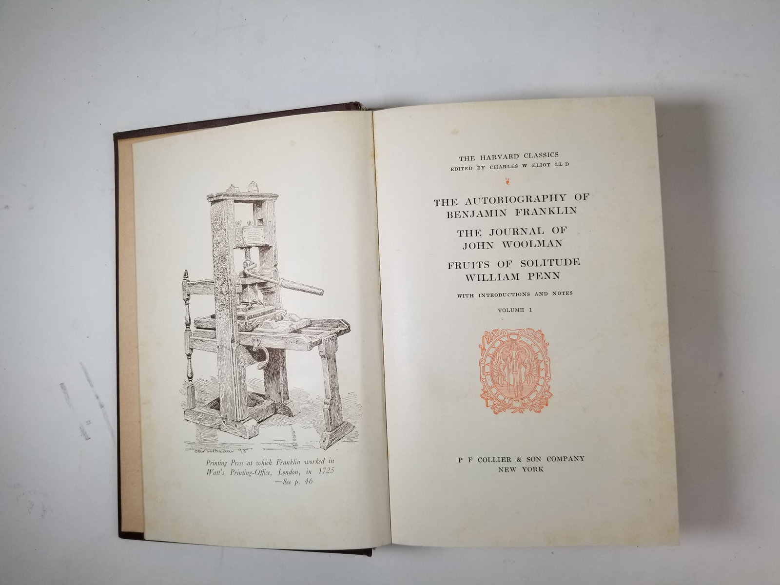 18 Volumes of Harvard Classics 1910 Book Set - 3