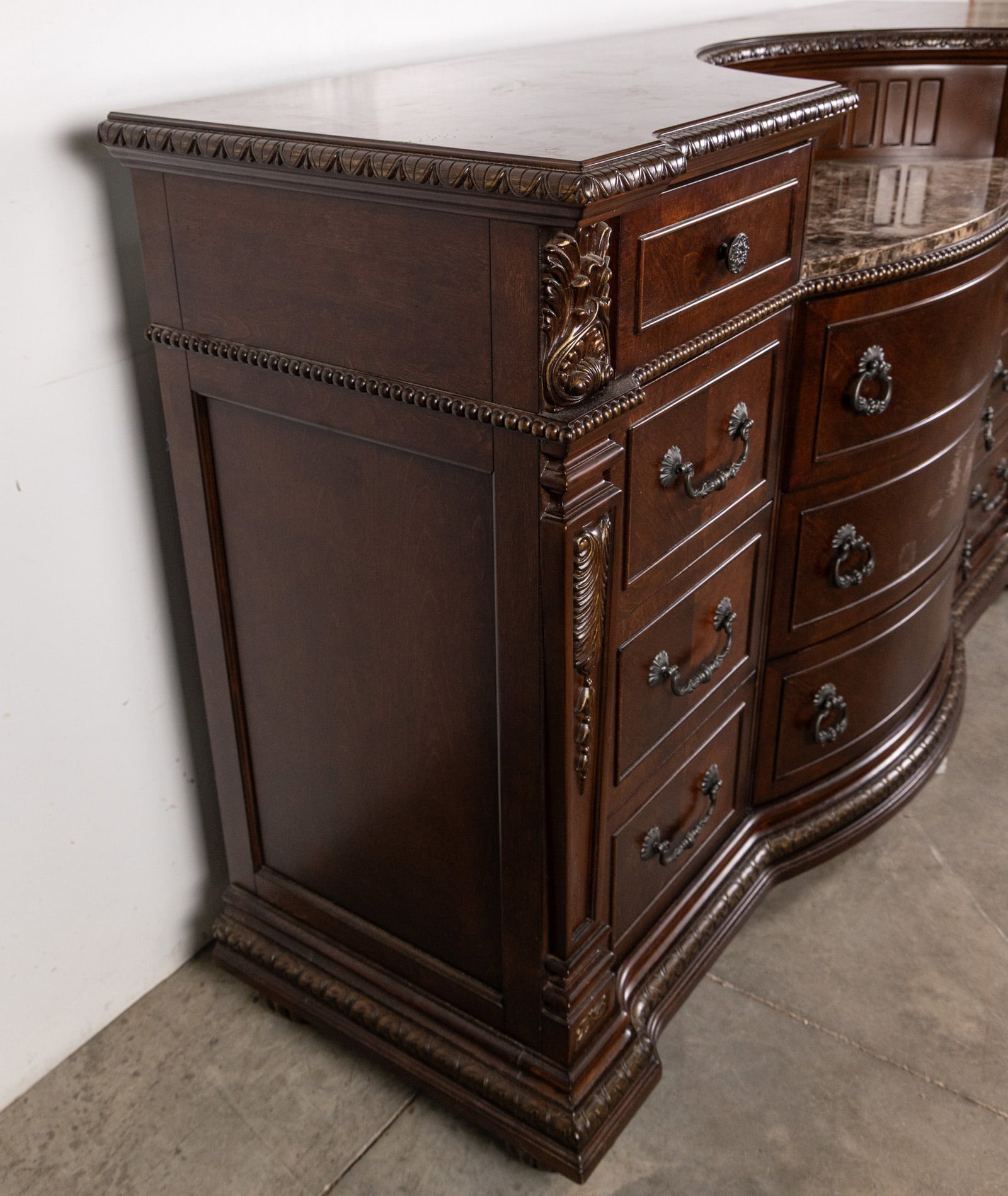 Contemporary Antique Inspired Dresser - 4
