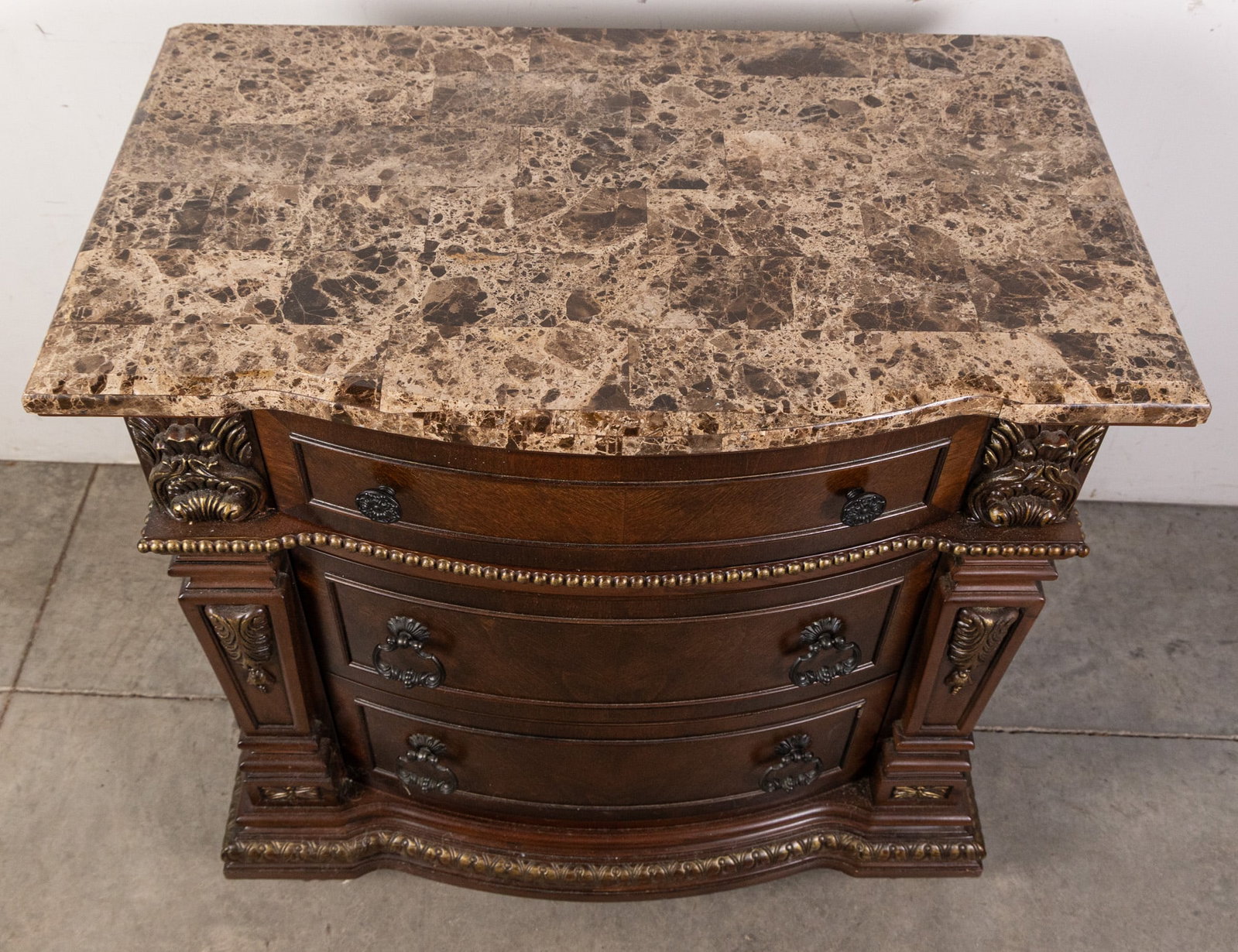 Contemporary Antique Inspired Night Stand - 2