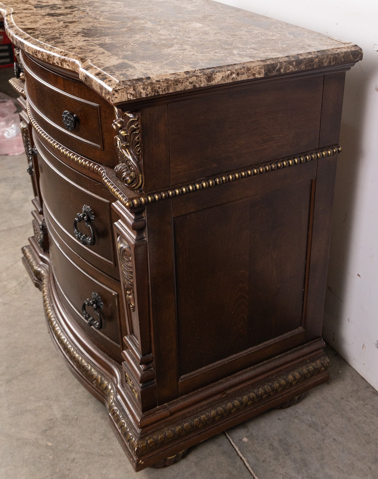 Contemporary Antique Inspired Night Stand - 3