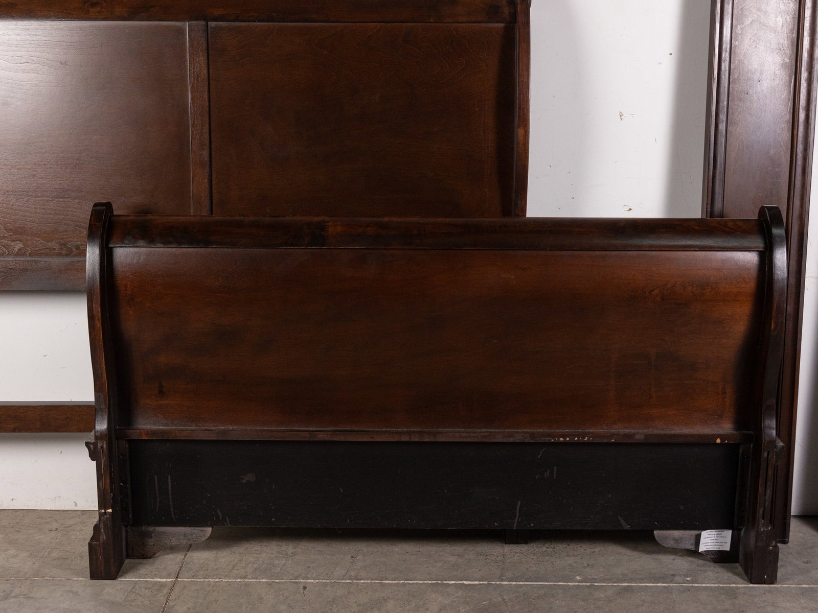 Contemporary Full Size Sleigh Bed - 2