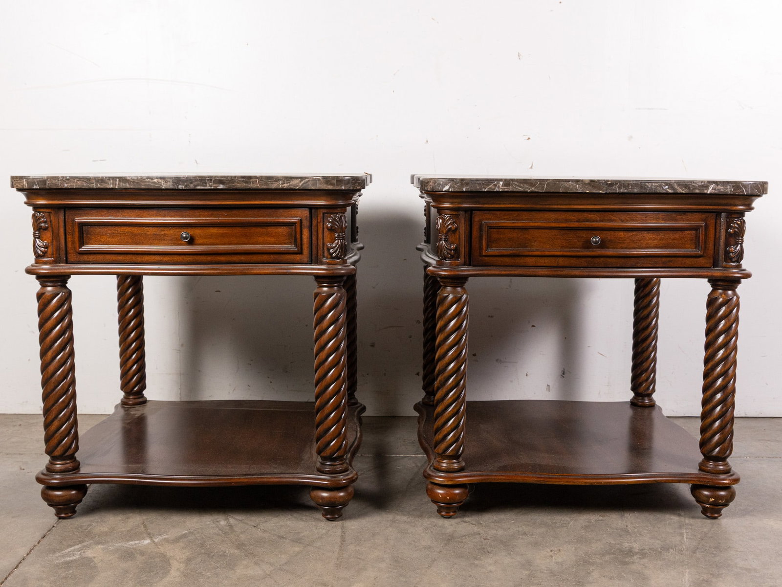 Pair of Homelegance Lockwood End Tables - 2