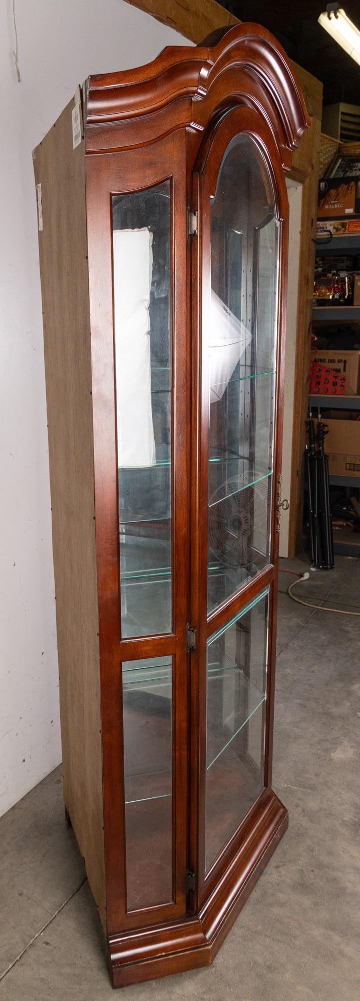 Vintage Glass Front Curio Case - 6