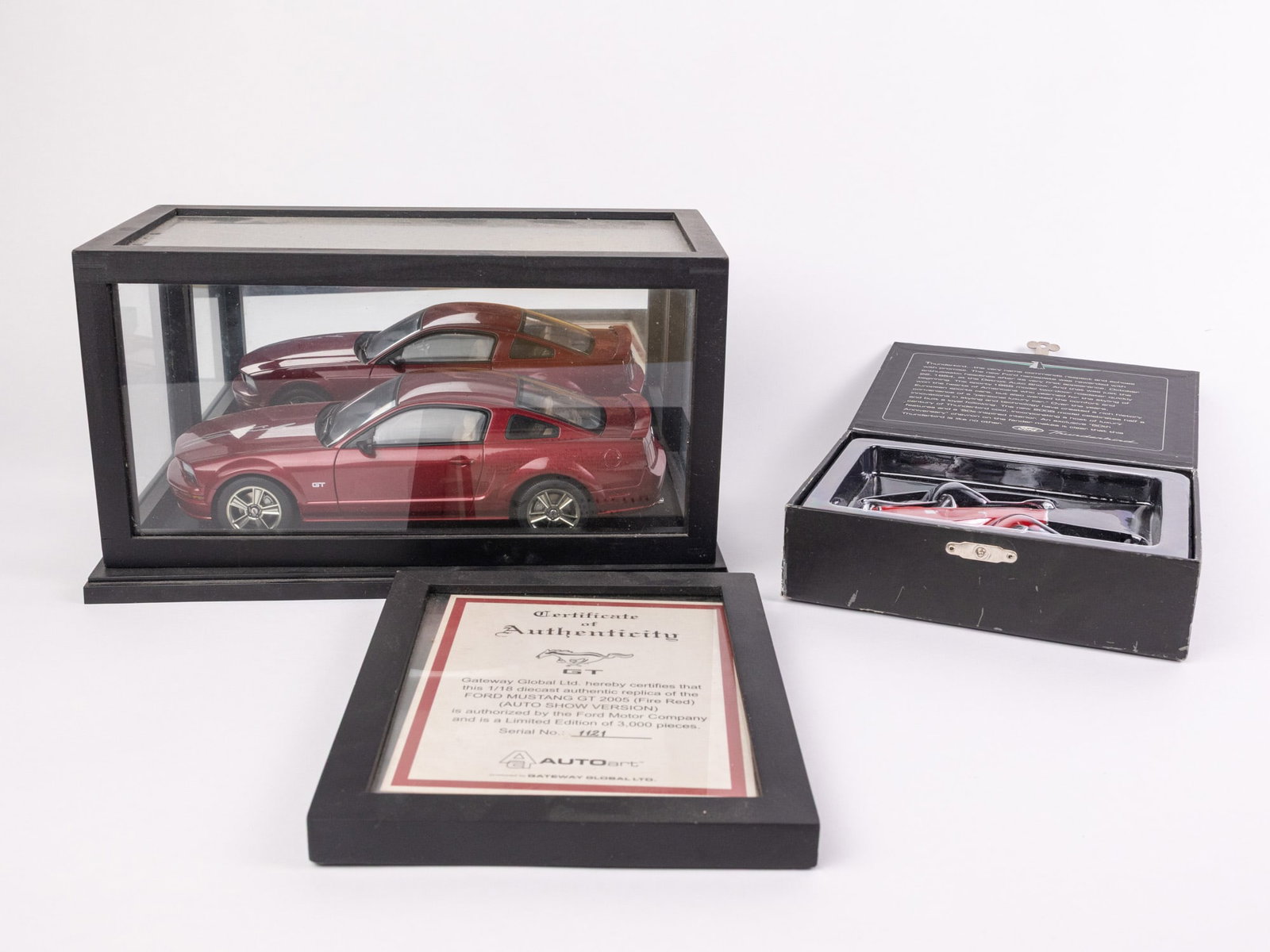 Gateway Global Ltd. 1/18th Ford Mustang GT 2005 (Auto Show Version): Gateway Global Ltd. 1/18th Ford Mustang GT 2005 (Auto Show Version) Size 7" x 12" x 12" Literature Brooks Auction – Online Auction Terms & Conditions Contact: (856) 694-2960 |