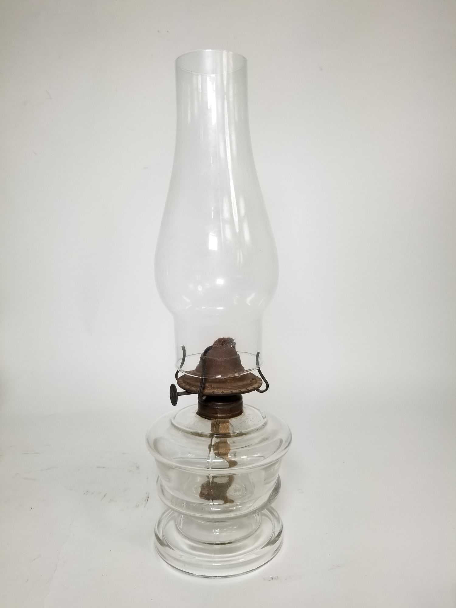 Assortment of Antique Oil Kerosene Lamps - 5