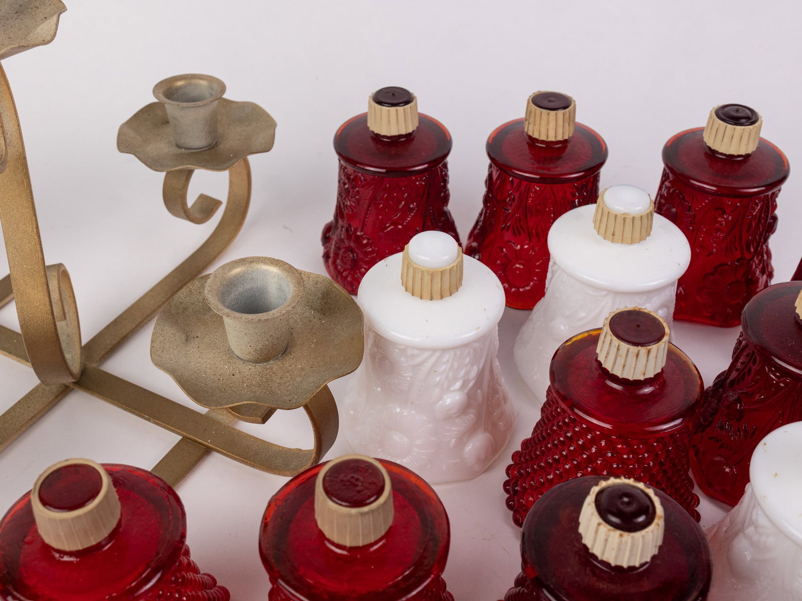 Vintage Mid Century Customizable Votive Candle Holder - 4