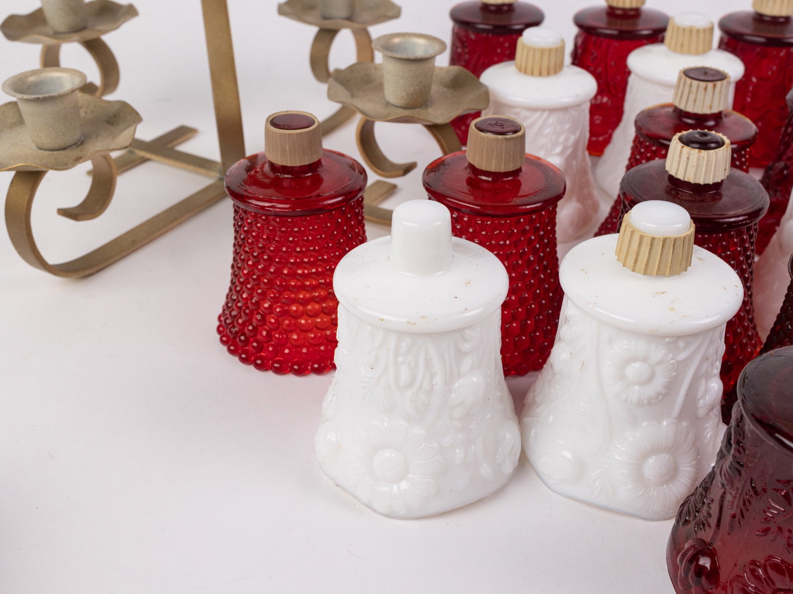 Vintage Mid Century Customizable Votive Candle Holder - 7