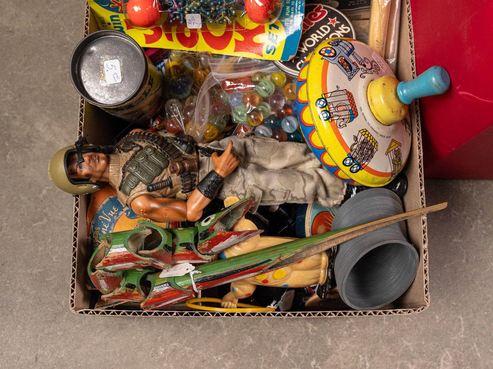 Assortment of Vintage Toys & Games - 3