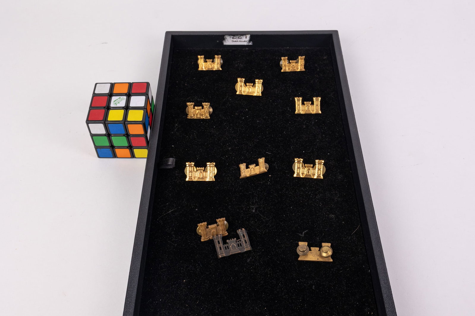 Eleven Army Corps of Engineers Kepi Badges - 2