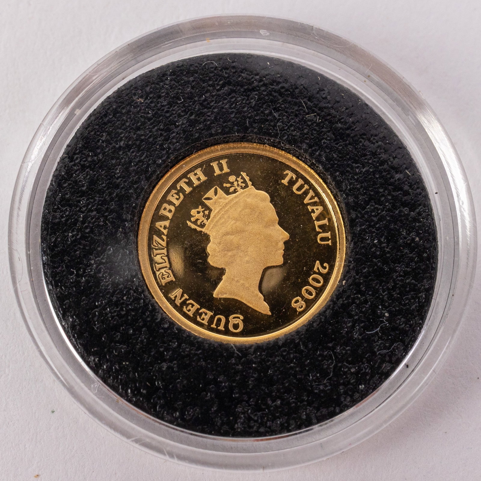 Tuvalu 2008 3 Dollar "Queen Elizabeth II" 9999 Gold Coin - 3