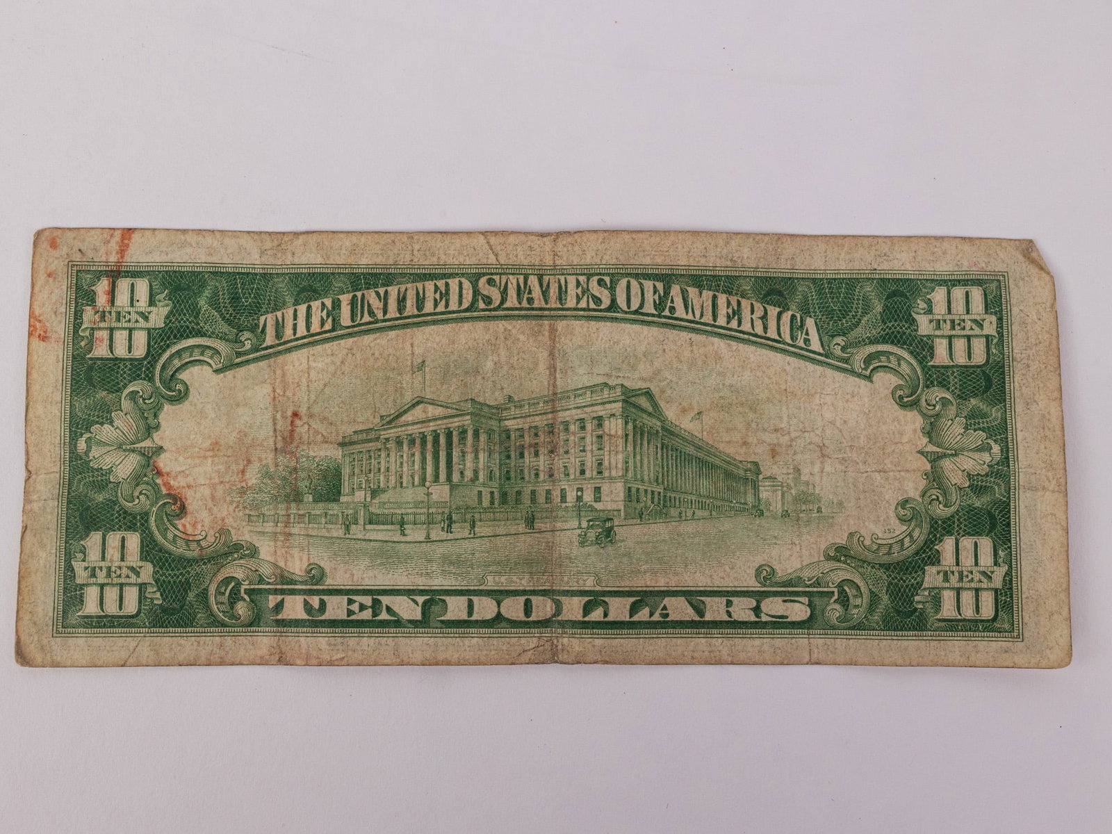 1928B $10 Dollar Federal Reserve Note Philadelphia - 2