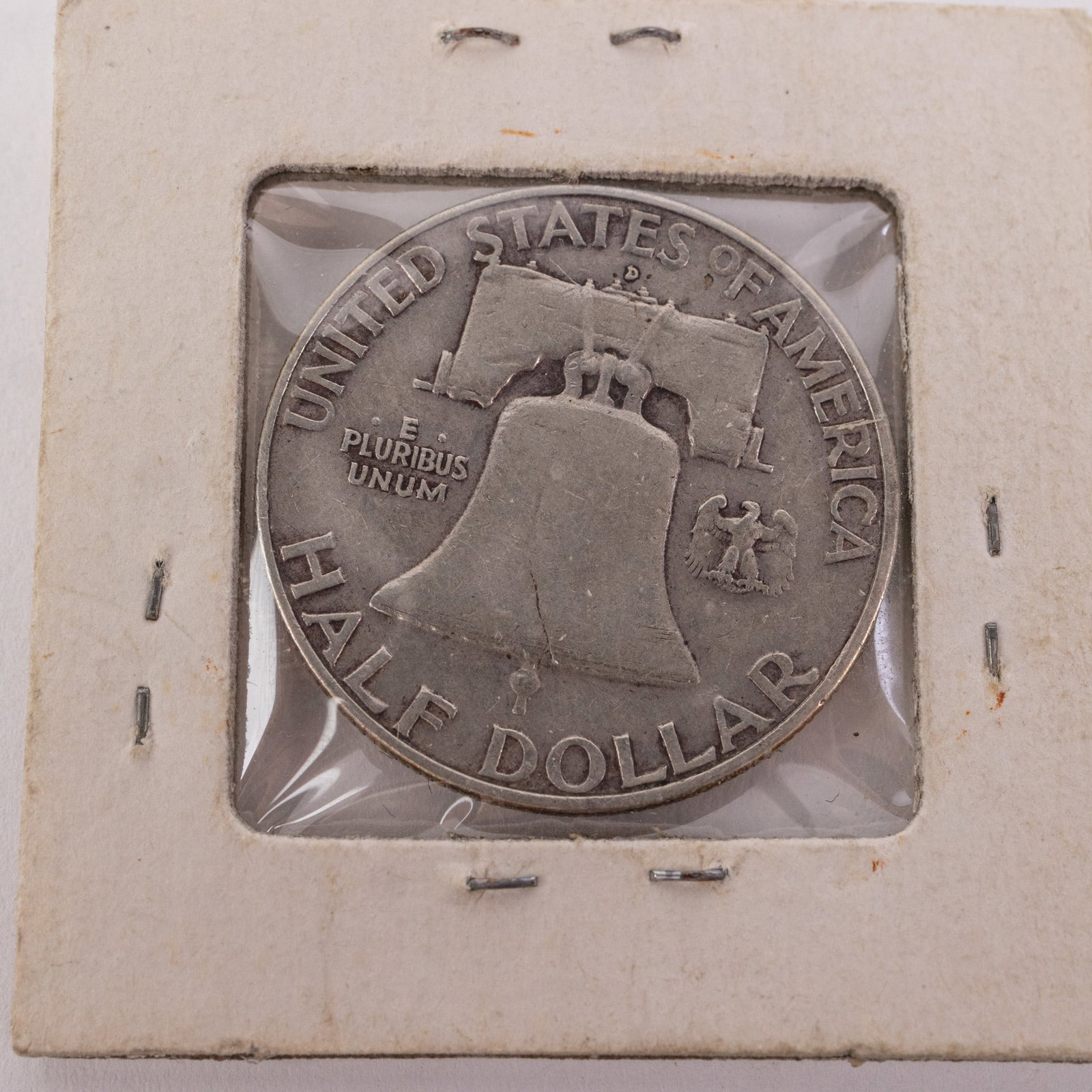 1950-D Silver Franklin Half Dollar - 2
