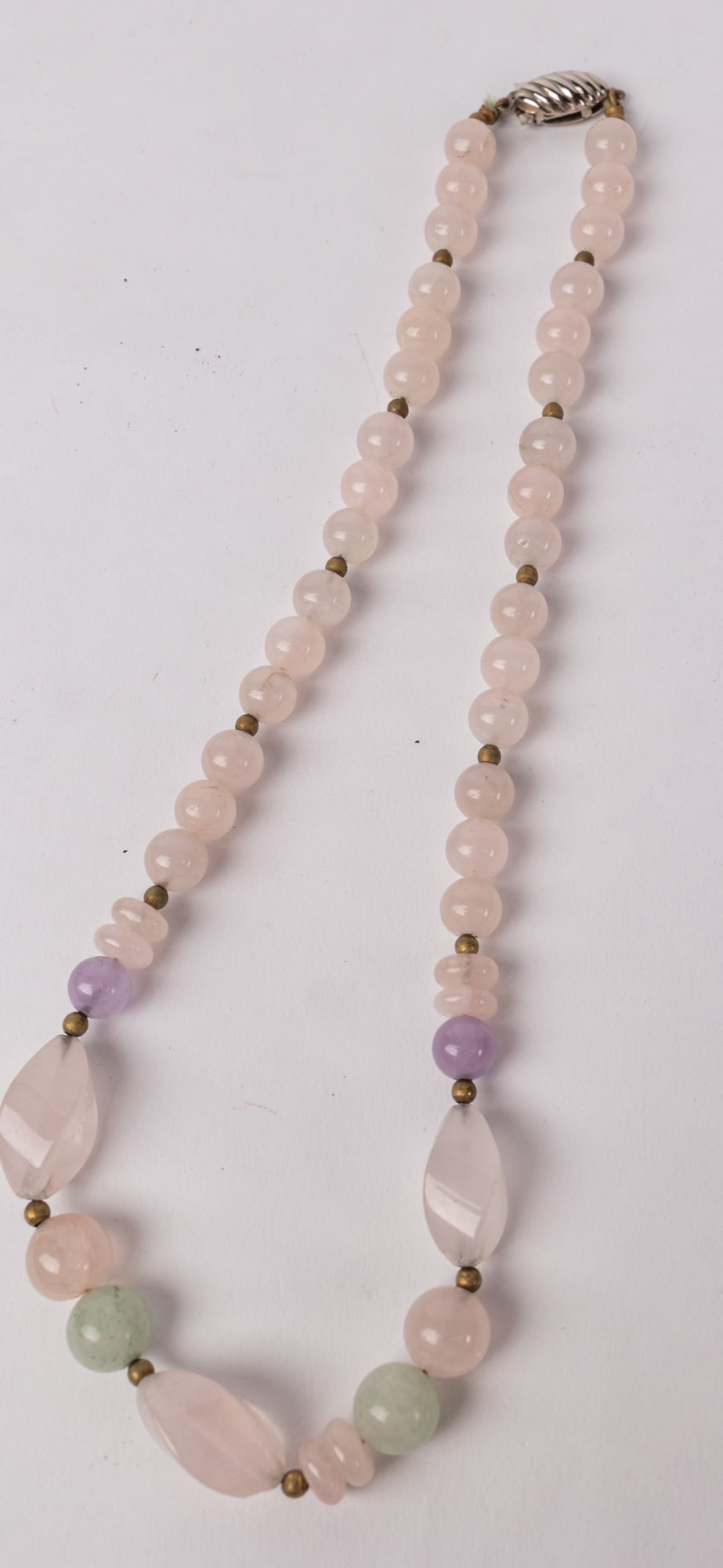 Four Glass/Stone Bead Necklaces ft. Sterling Clasp and Murano Beads - 5