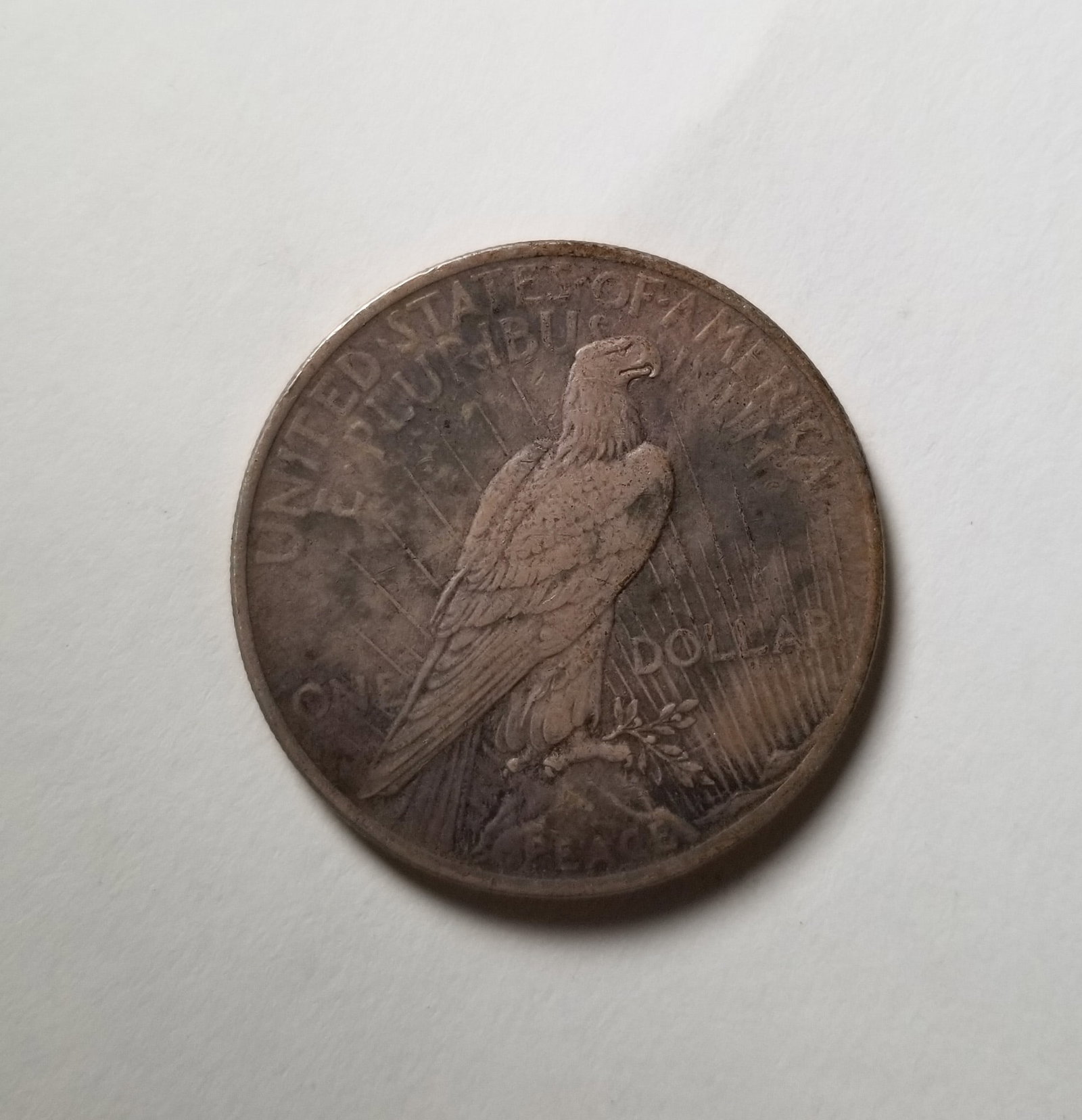 1924 Silver Peace Dollar - 2