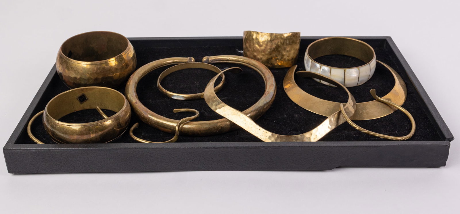 Assortment of Vintage Indian Brass Jewelry (1 of 3)