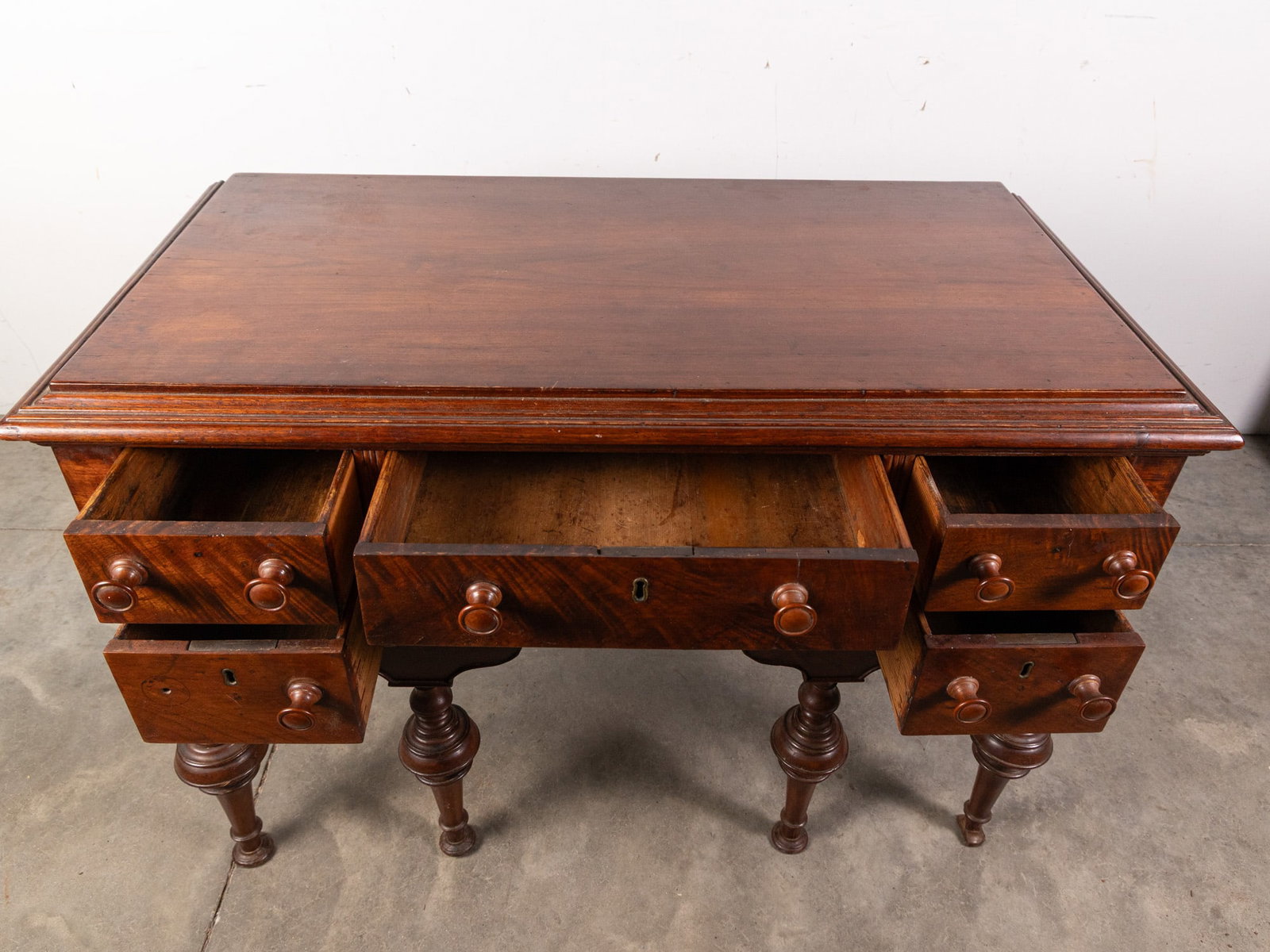 Antique Jacobean Style Console Table - 5