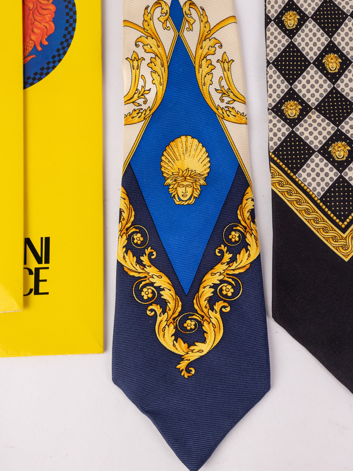 Grouping of Assorted Vintage Versace Ties - 3