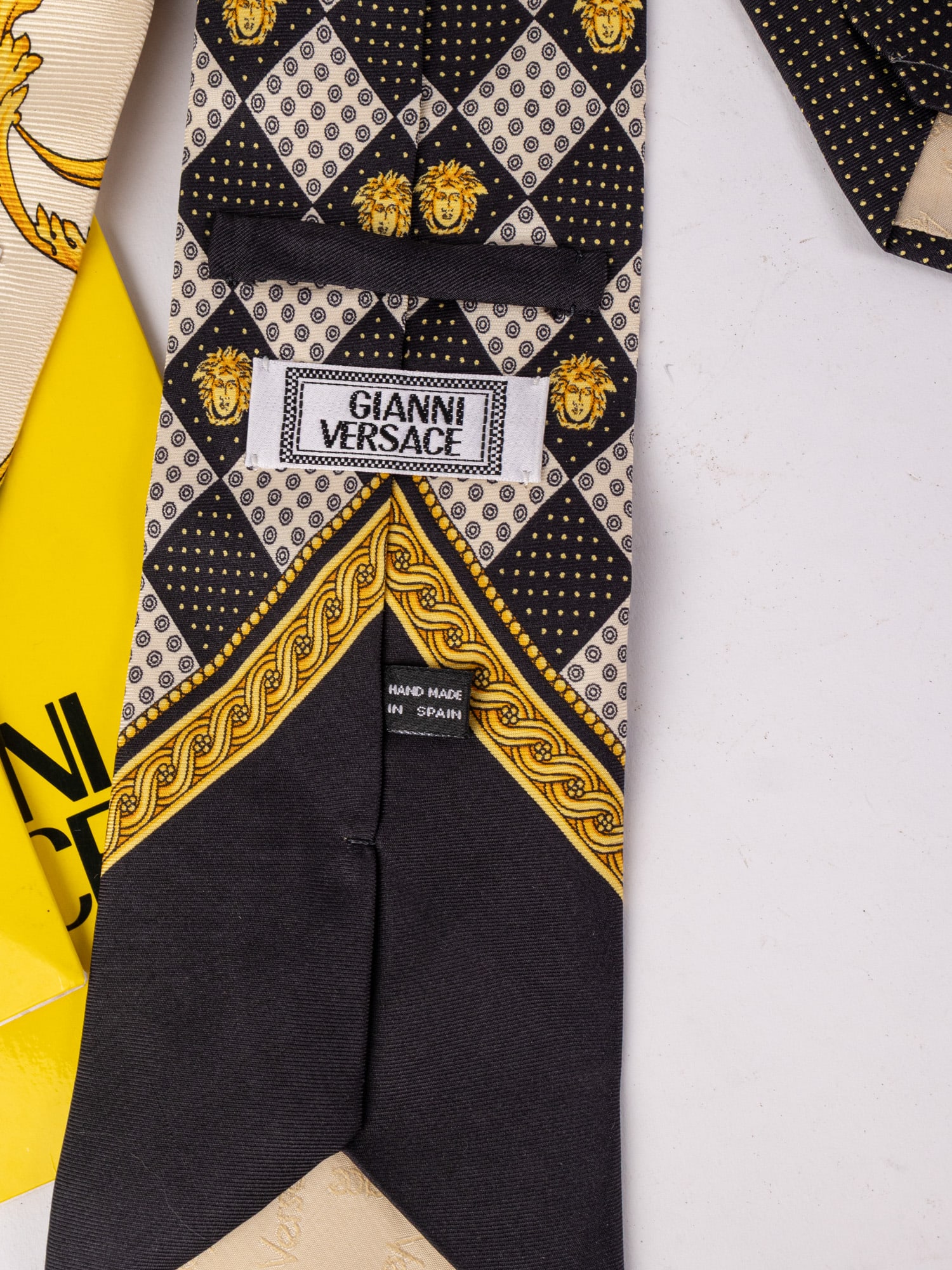 Grouping of Assorted Vintage Versace Ties - 6
