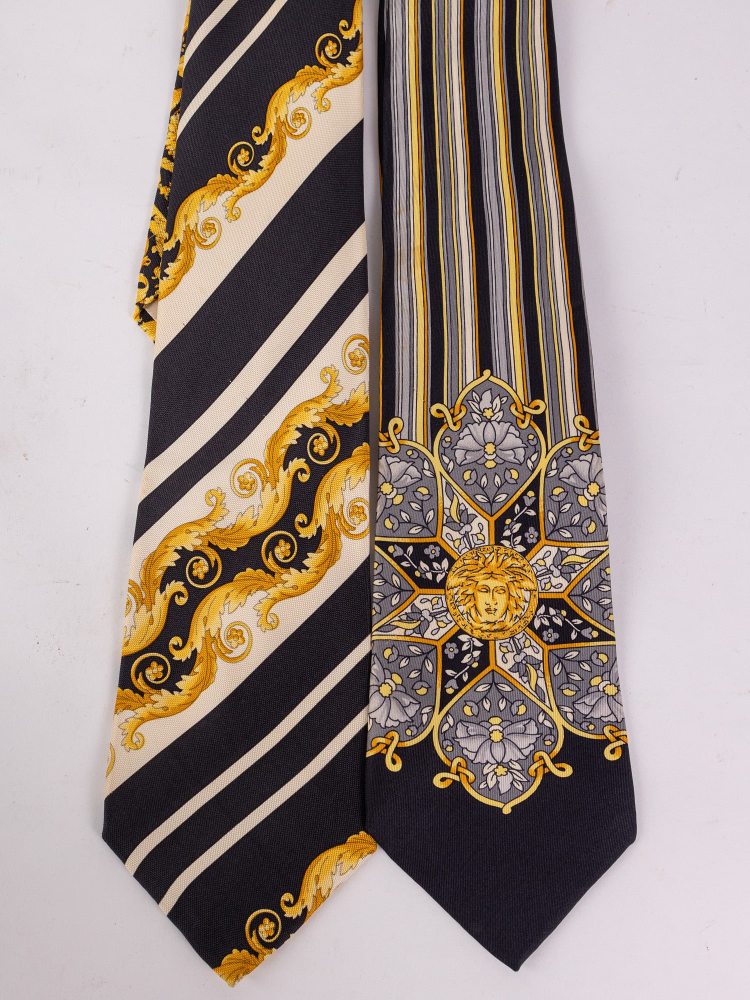 Grouping of Assorted Vintage Versace Ties - 7