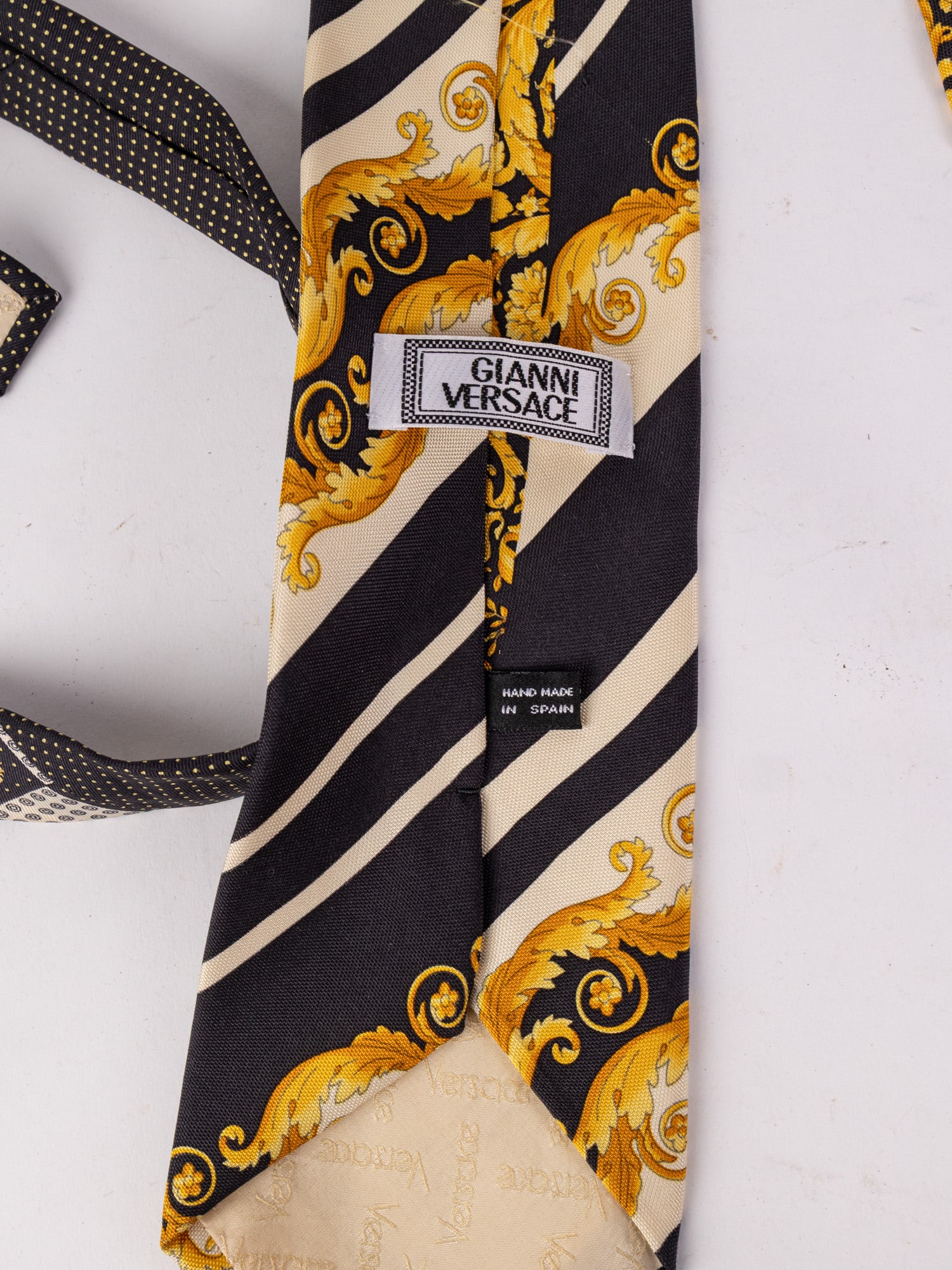 Grouping of Assorted Vintage Versace Ties - 8