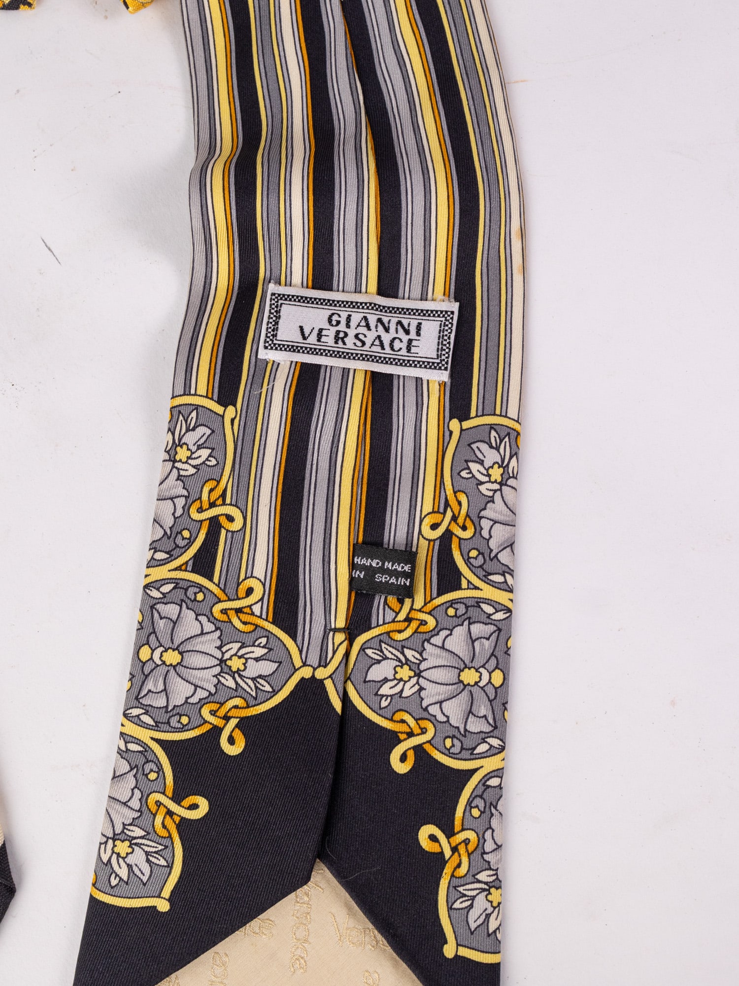 Grouping of Assorted Vintage Versace Ties - 9