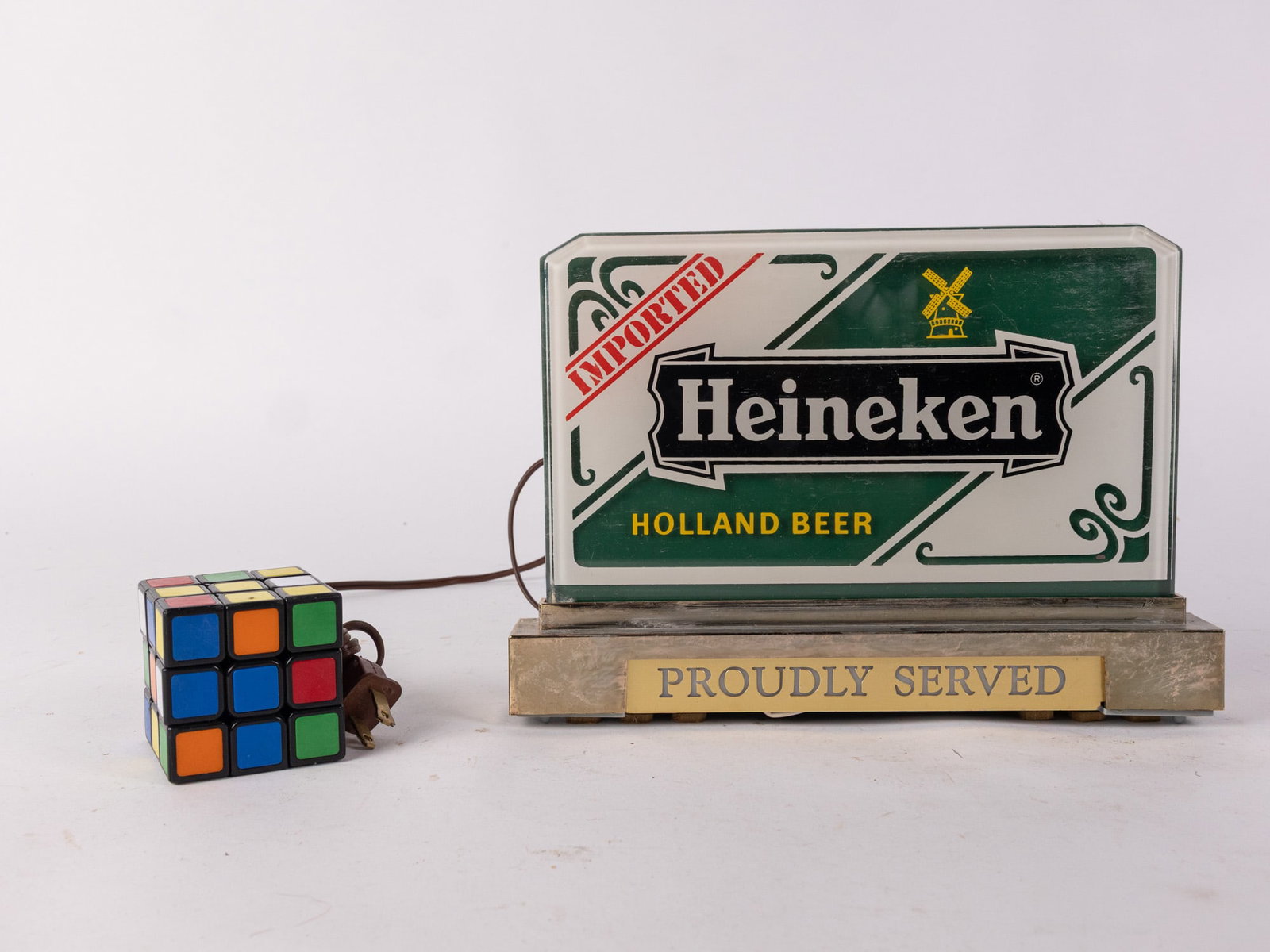 Vintage Heineken Lighted Advertising Sign - 2