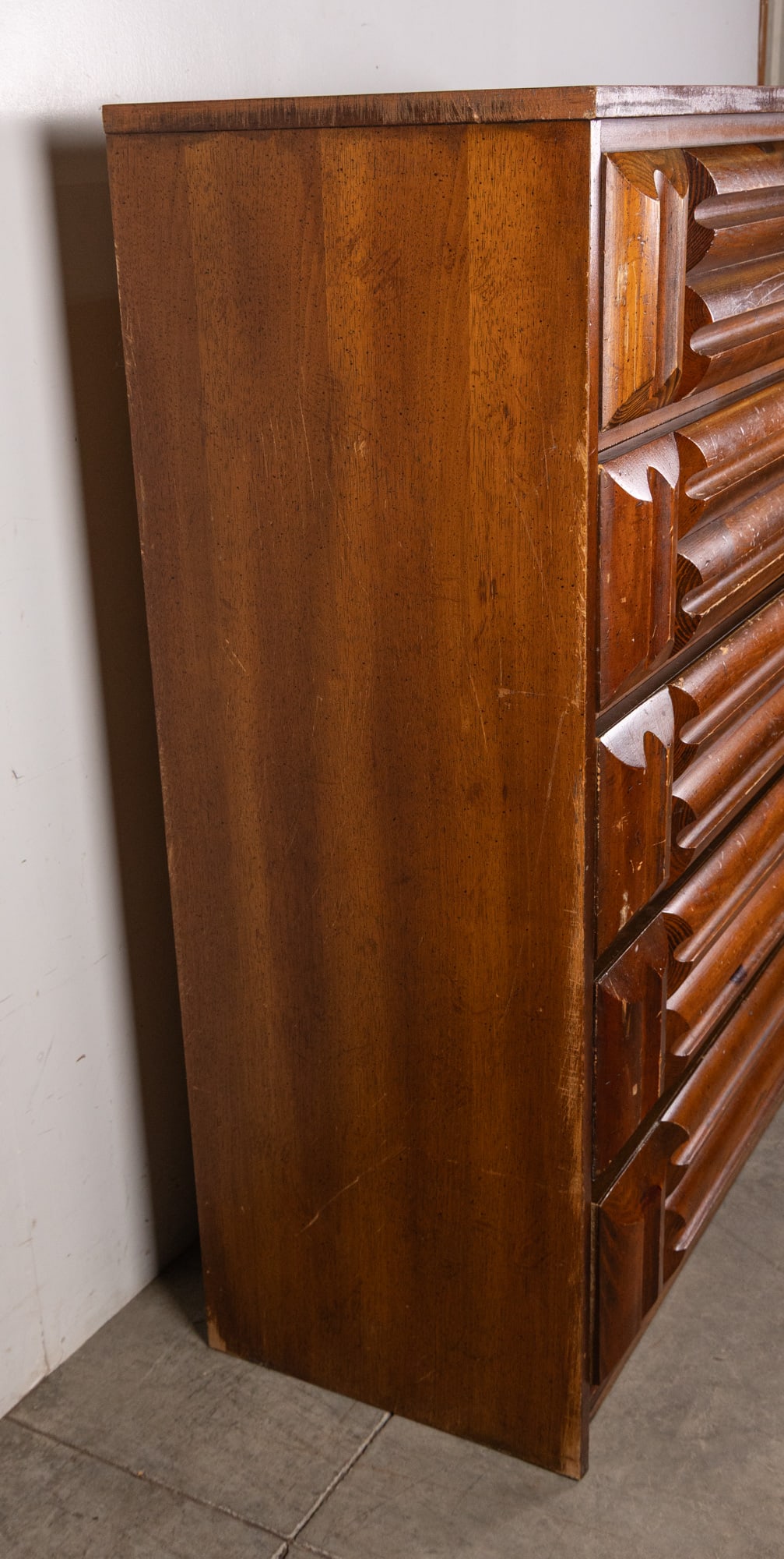 Lane Attributed "Brutalist" Style Chest - 2