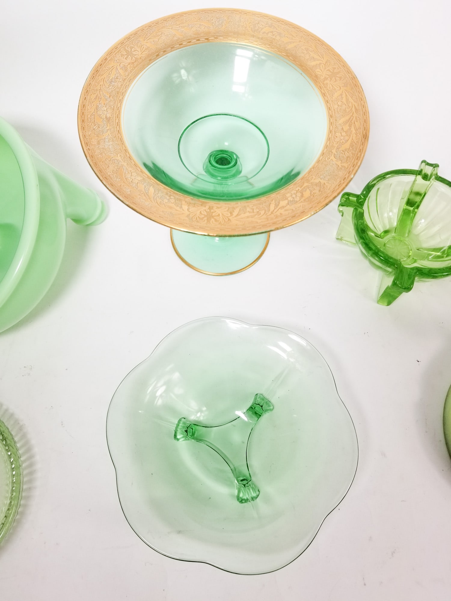 Assortment of Uranium Glass - 4