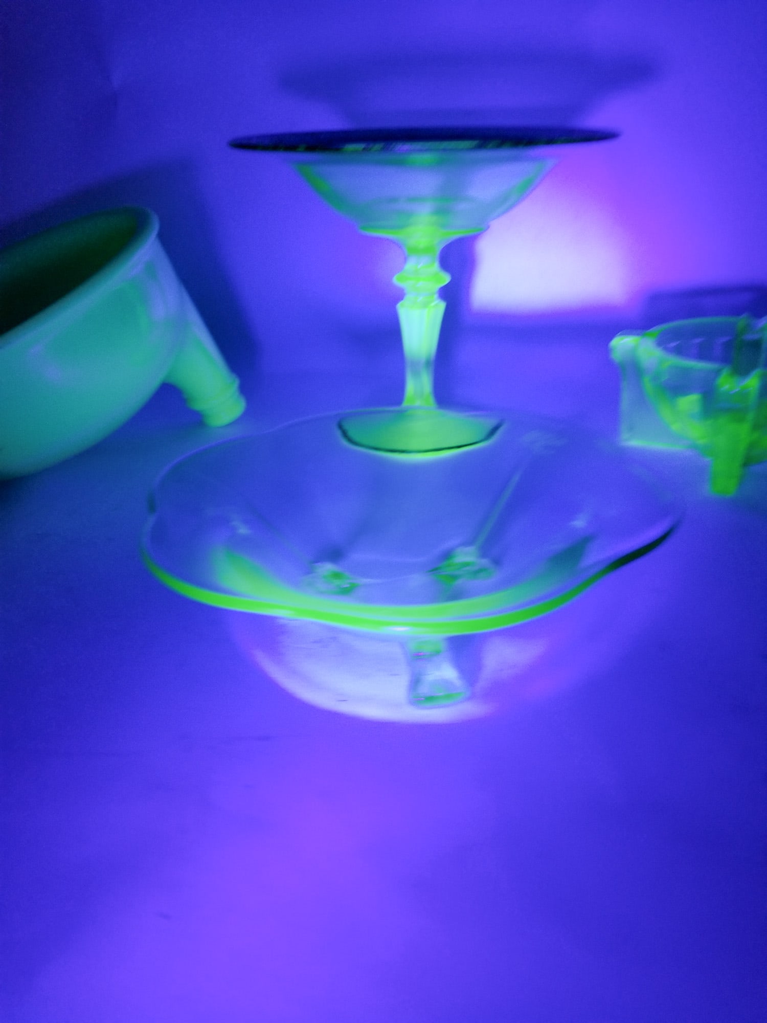Assortment of Uranium Glass - 7