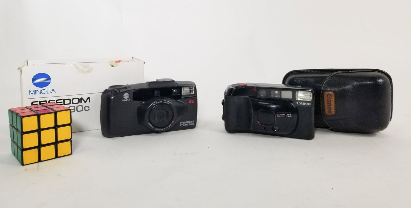 Pair of Cameras ft. Canon Super Shot Supreme 38mm - 2