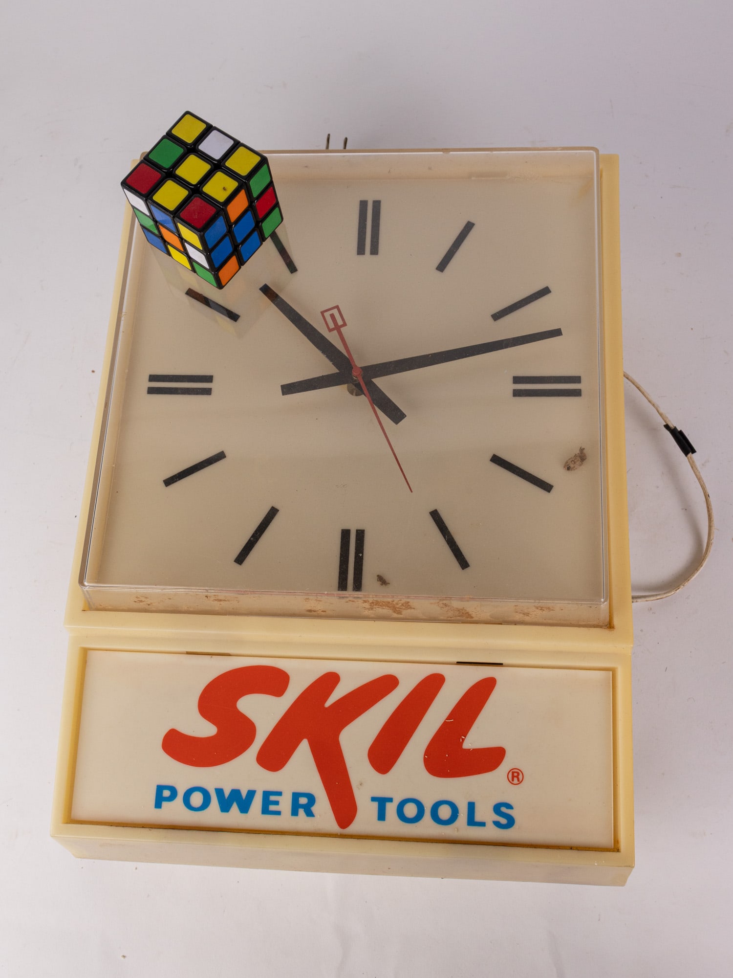 c. 1970s Skil Power Tools Advertising Lighted Clock-Sign - 2