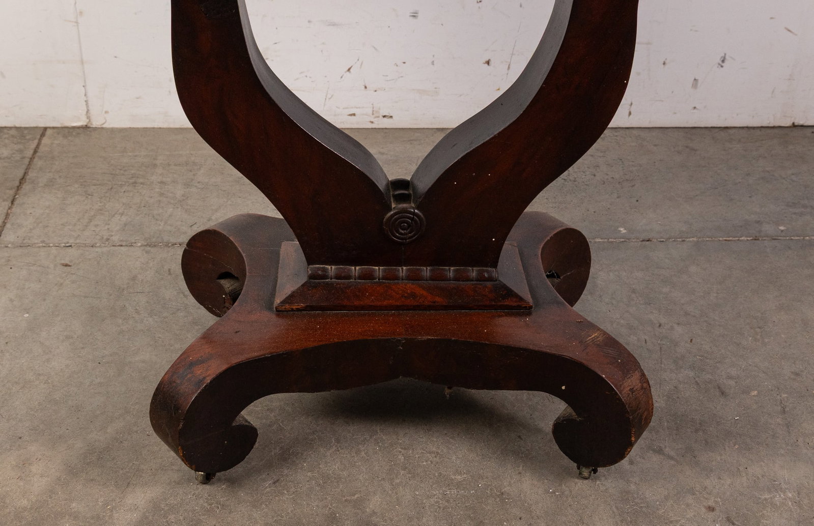 Antique American Empire Flip-Top Card Table - 3