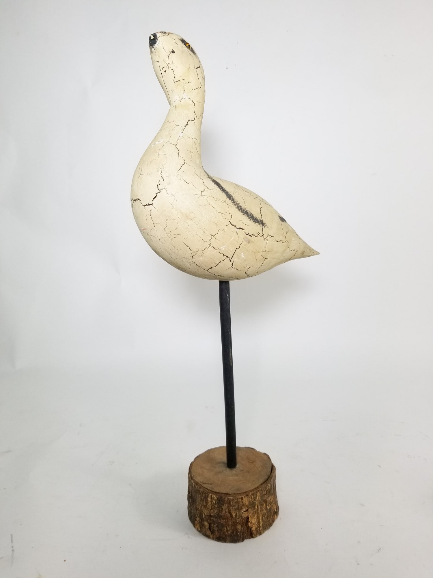 Decorative Wooden Folk Art Shore Bird: Decorative Wooden Folk Art Shore Bird Size 18" H Literature Brooks Auction – Online Auction Terms & Conditions Contact: (856) 694-2960 | info@brooks.auction READ BEFORE YOU BID: We want you to