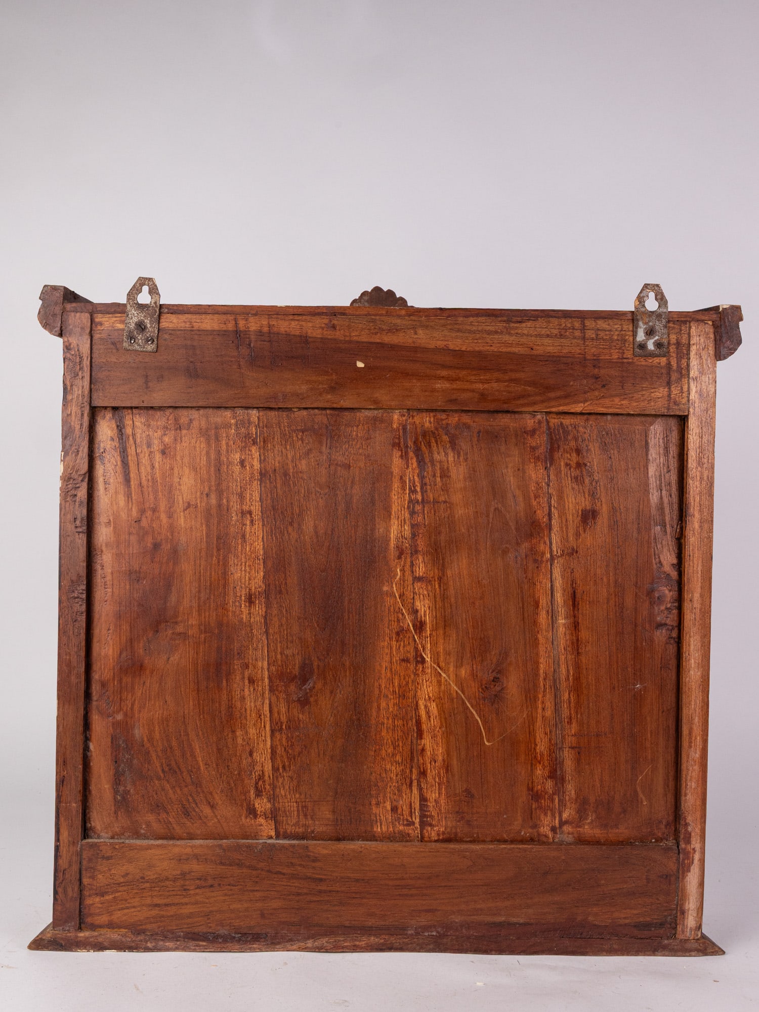 Wall Mounted Wooden Curio Cabinet - 4