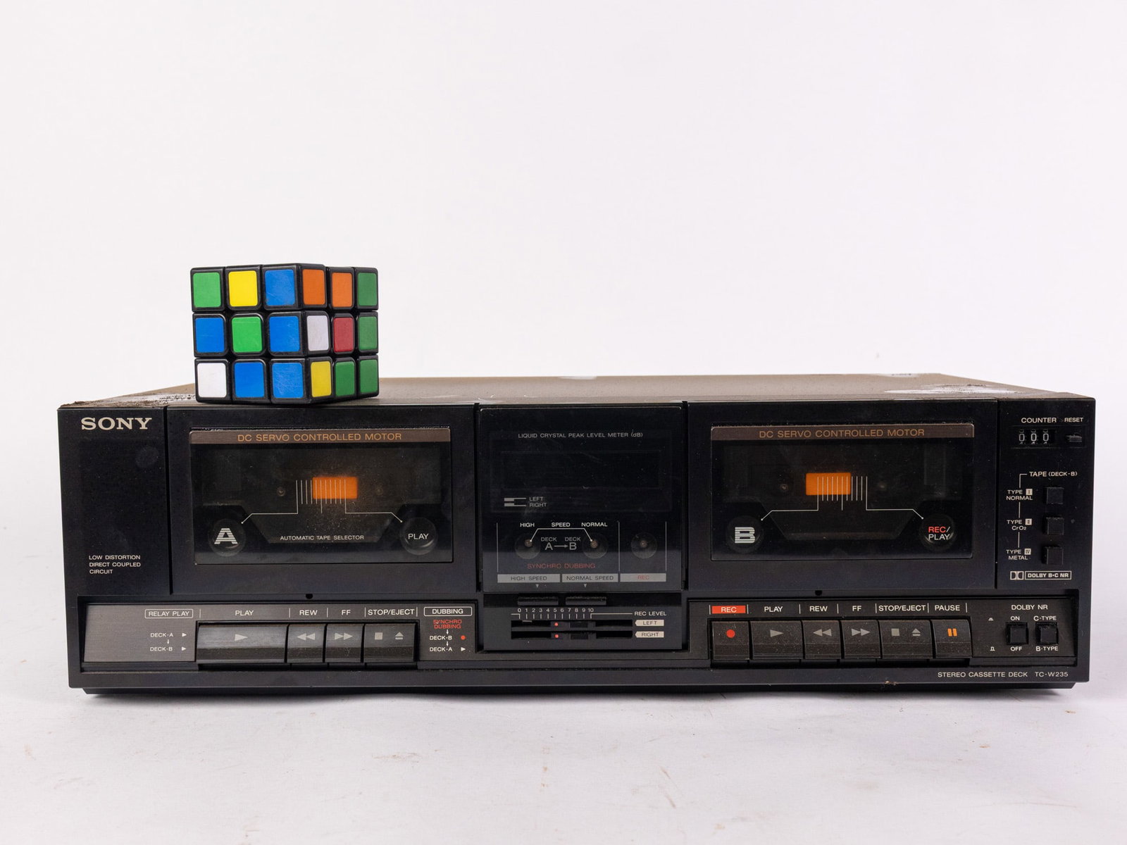 Sony TC-W235 Dual Stereo Cassette Deck - 2