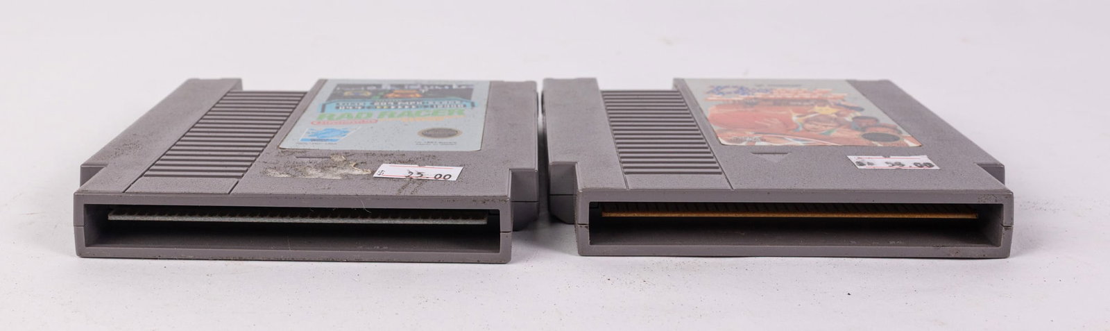 Four Vintage Nintendo NES Games w/ Sleeves and Carrying Case - 4
