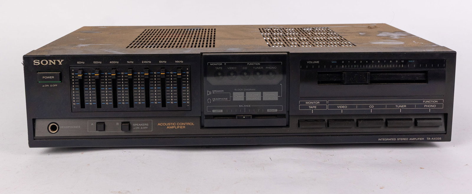 Sony TA-AX390 Integrated Stereo Amplifier (1 of 6)