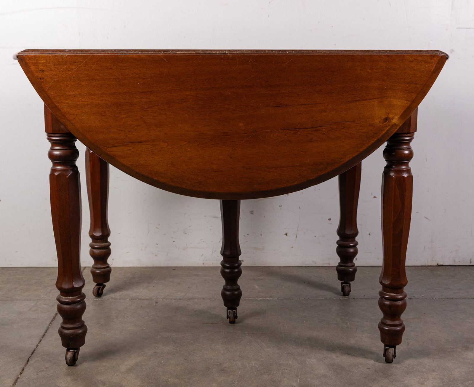 Antique Wooden Drop-Leaf Dining Table: Antique Wooden Drop-Leaf Dining Table Size 30" x 39" x 25" Literature Brooks Auction – Online Auction Terms & Conditions Contact: (856) 694-2960 | info@brooks.auction READ BEFORE YOU BID:
