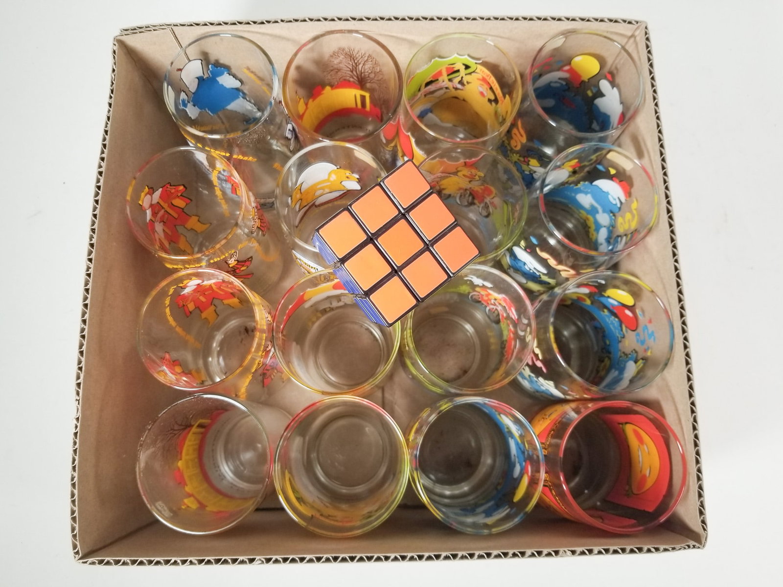 Vintage Collectible Character Glasses - 2