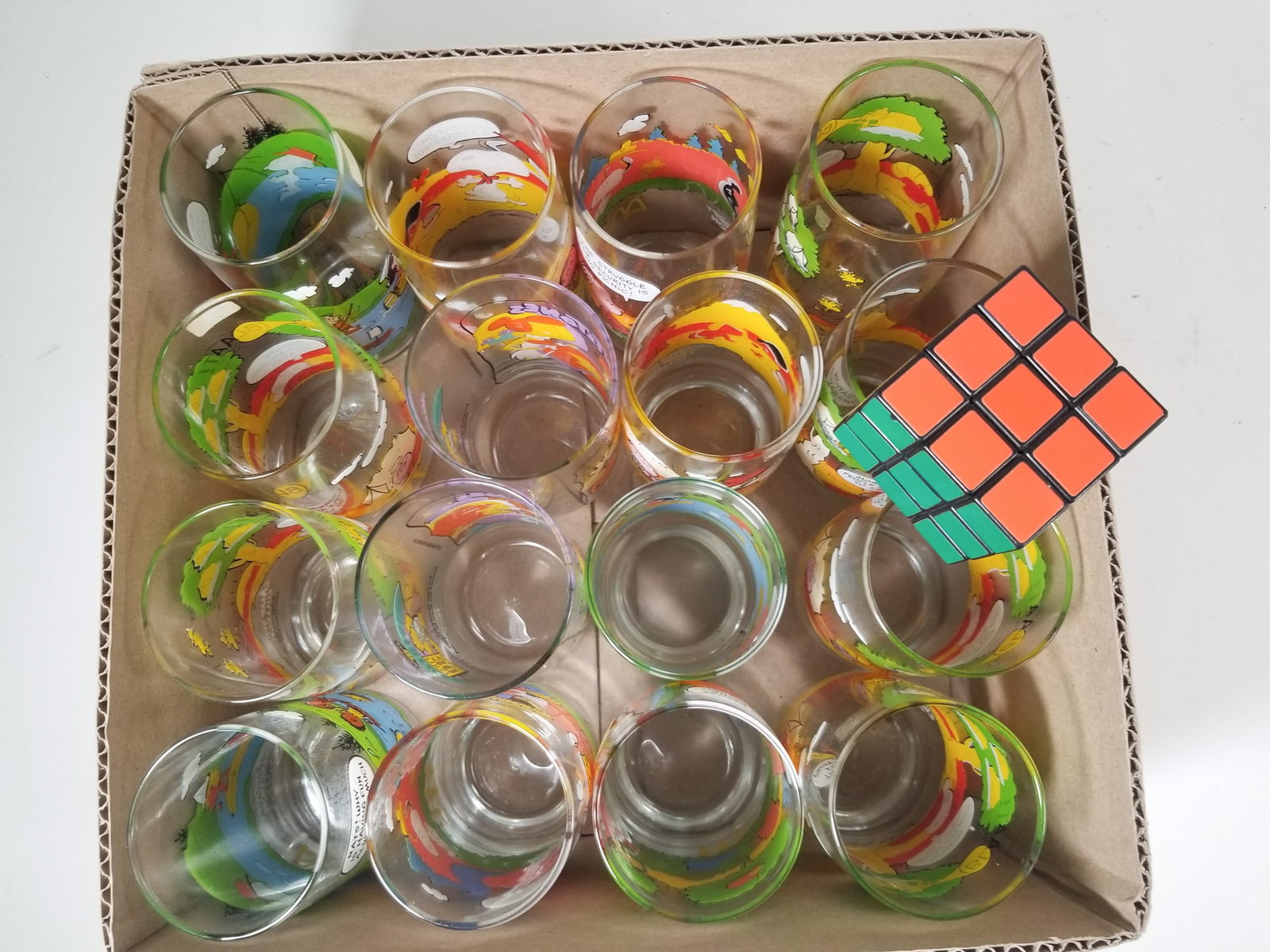 Vintage Collectible Character Glasses - 2