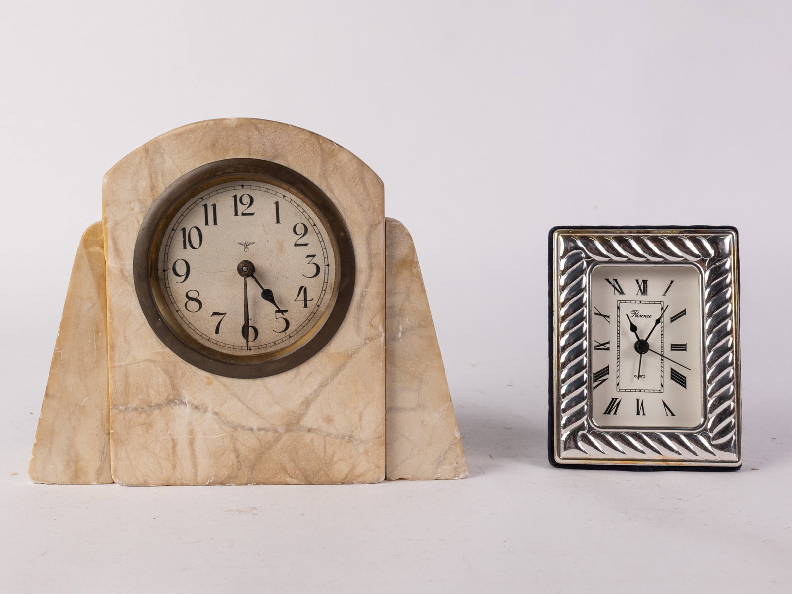 Pair of Vintage Table Clocks (1 of 4)