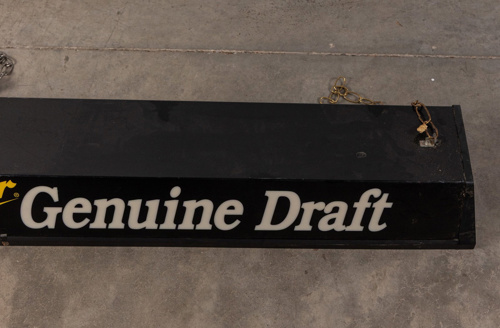 Vintage "Miller Genuine Draft" Advertising Promo Pool Table Light - 3