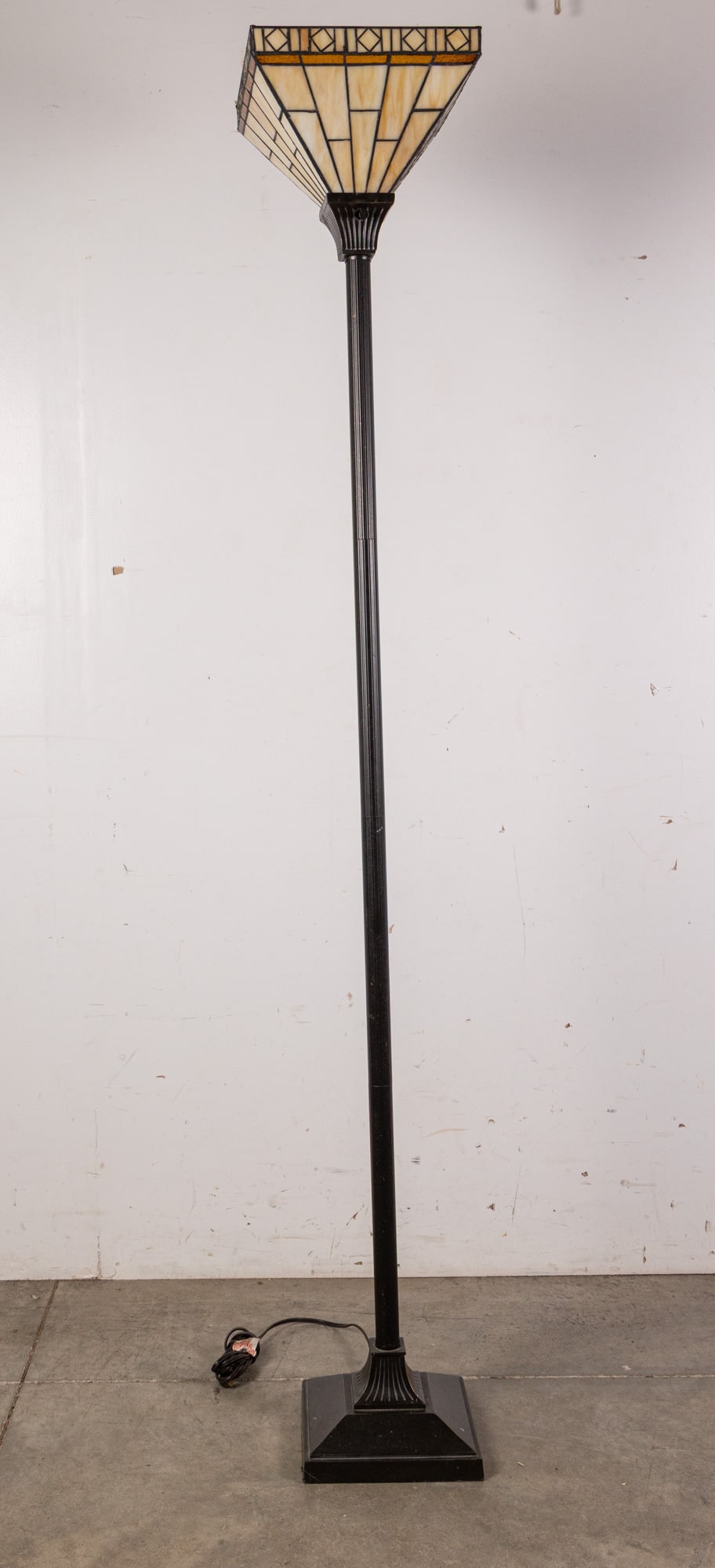 Mission Style Torchiere Floor Lamp (1 of 3)