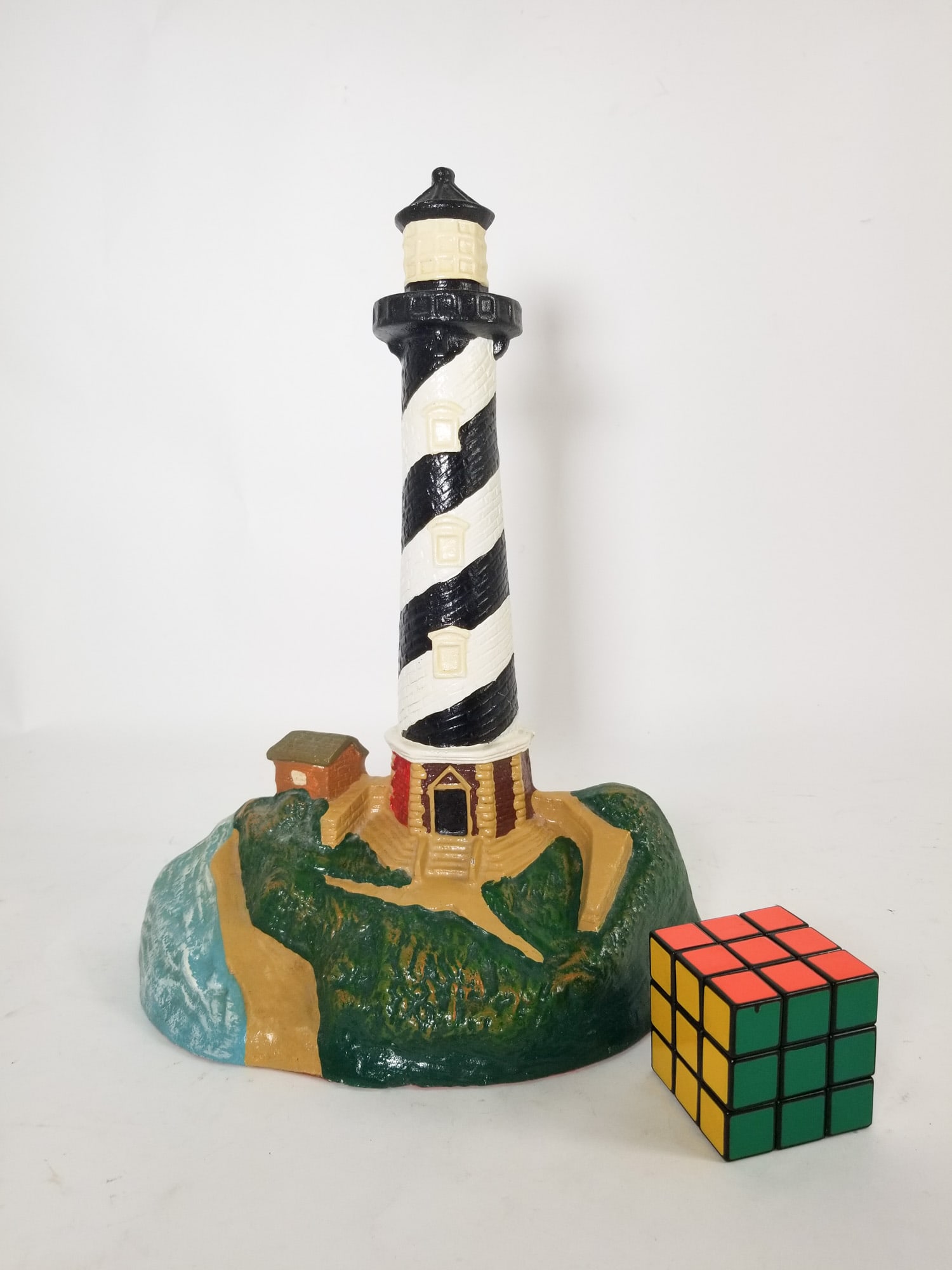 Cast Iron Lighthouse Doorstop - 2