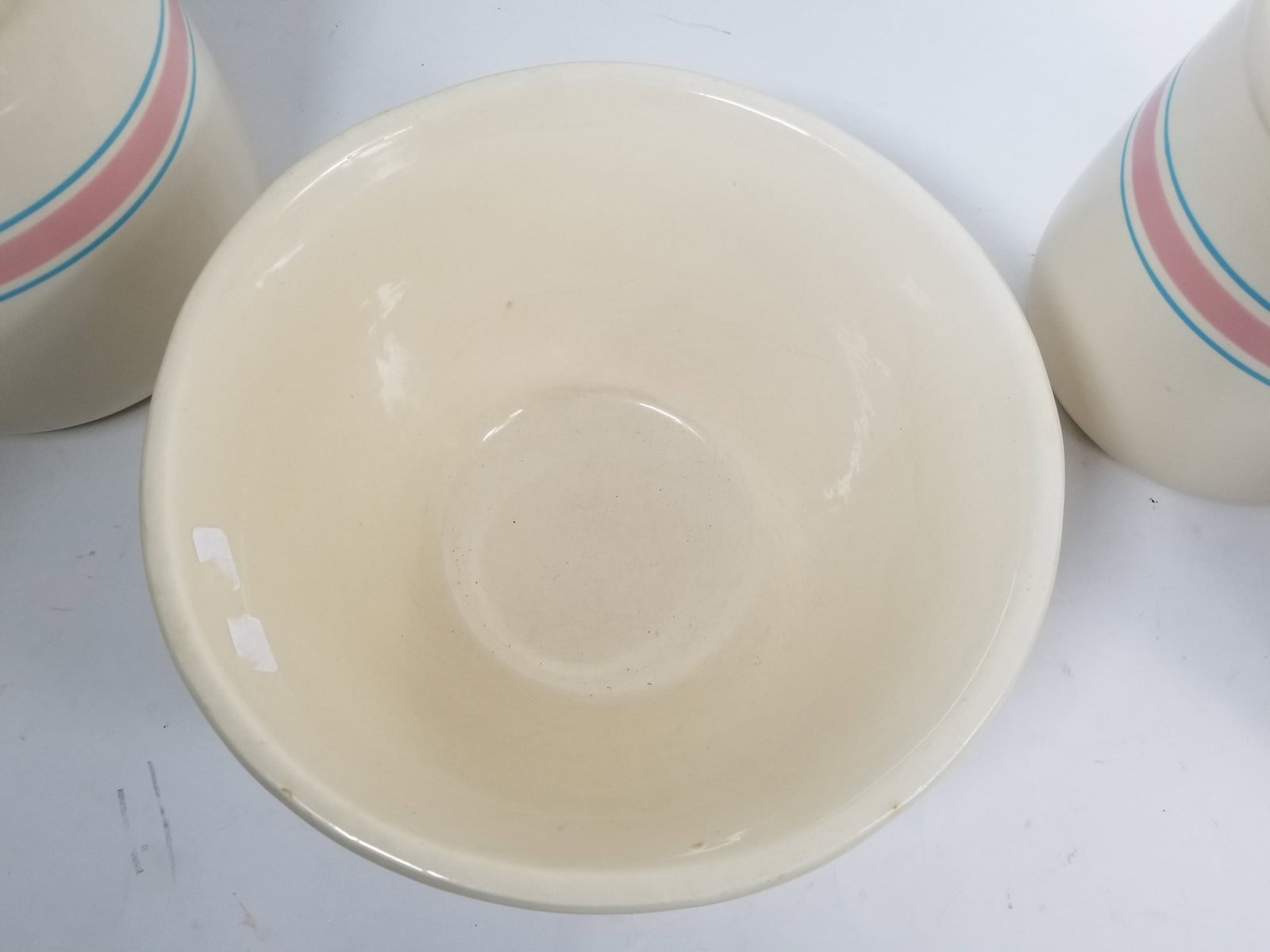 McCoy Set of Four Canisters and Mixing Bowl - 3