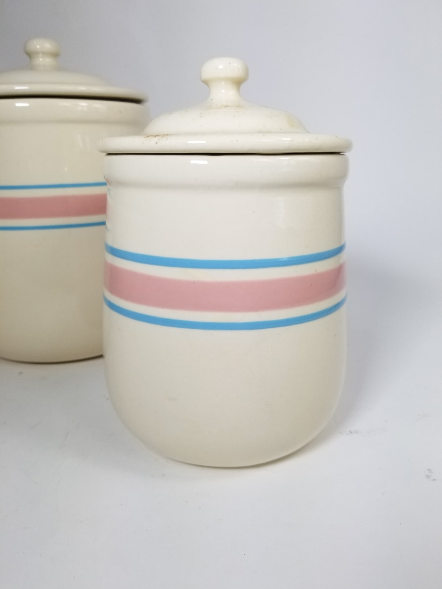 McCoy Set of Four Canisters and Mixing Bowl - 5