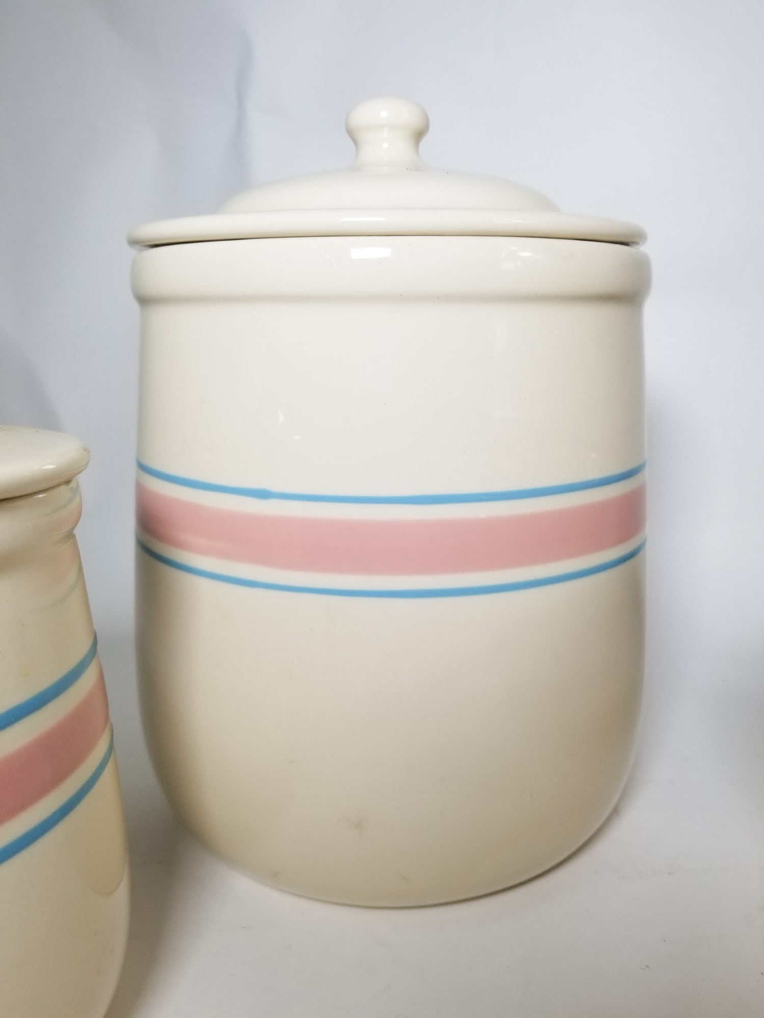 McCoy Set of Four Canisters and Mixing Bowl - 6
