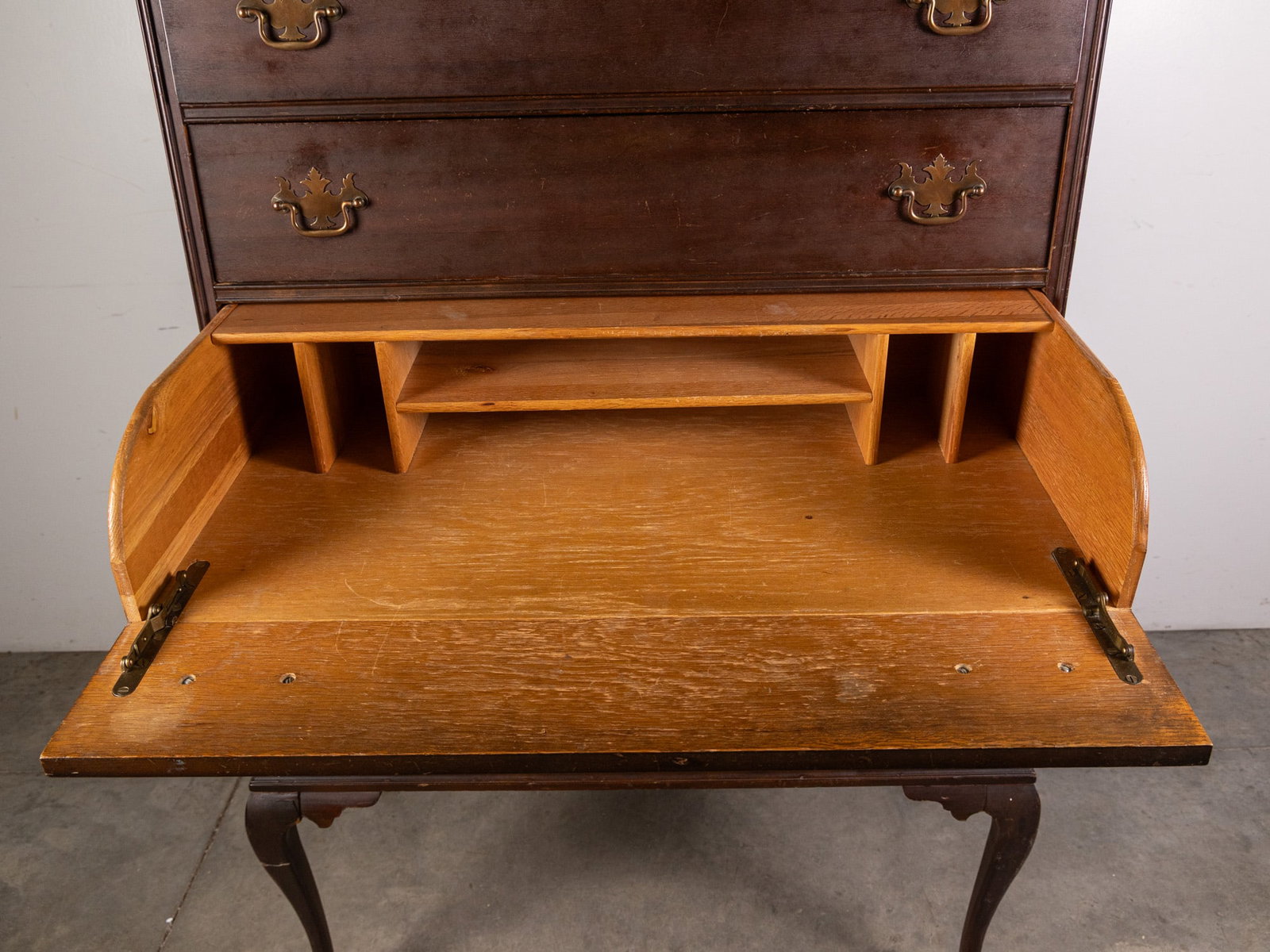 Vintage Highboy Chest of Drawers - 5