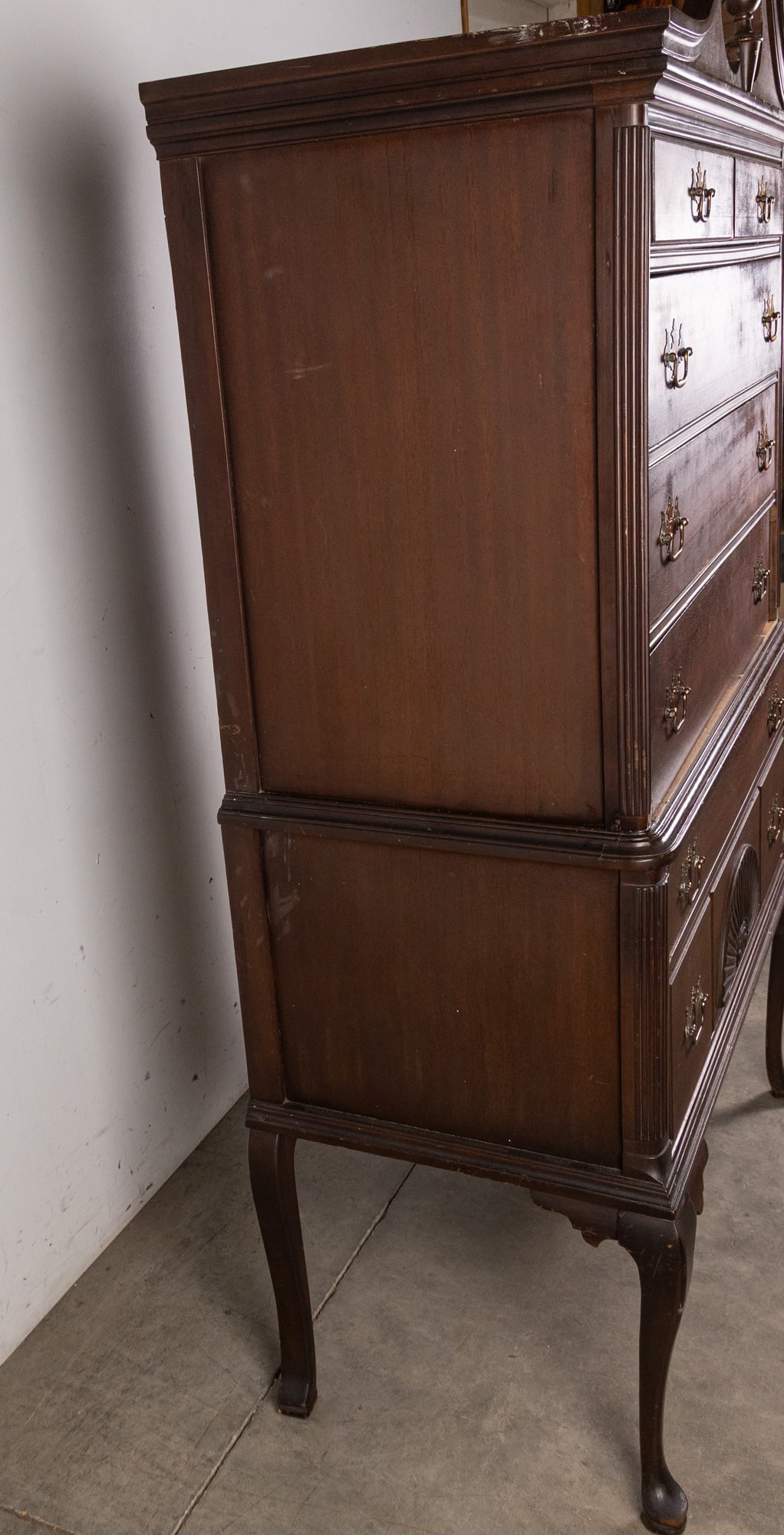 Vintage Highboy Chest of Drawers - 7